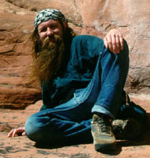 lounging in Arches National Park